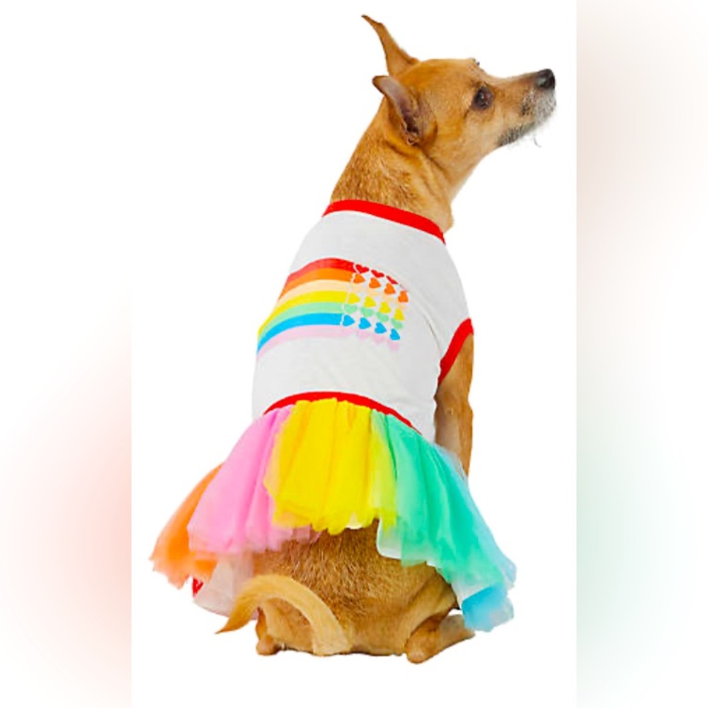 NWT • You Are Loved • Dog Apparel • Pride Dog Dress • Size XL •